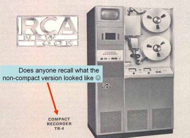 RCA TR4 2'' VTR